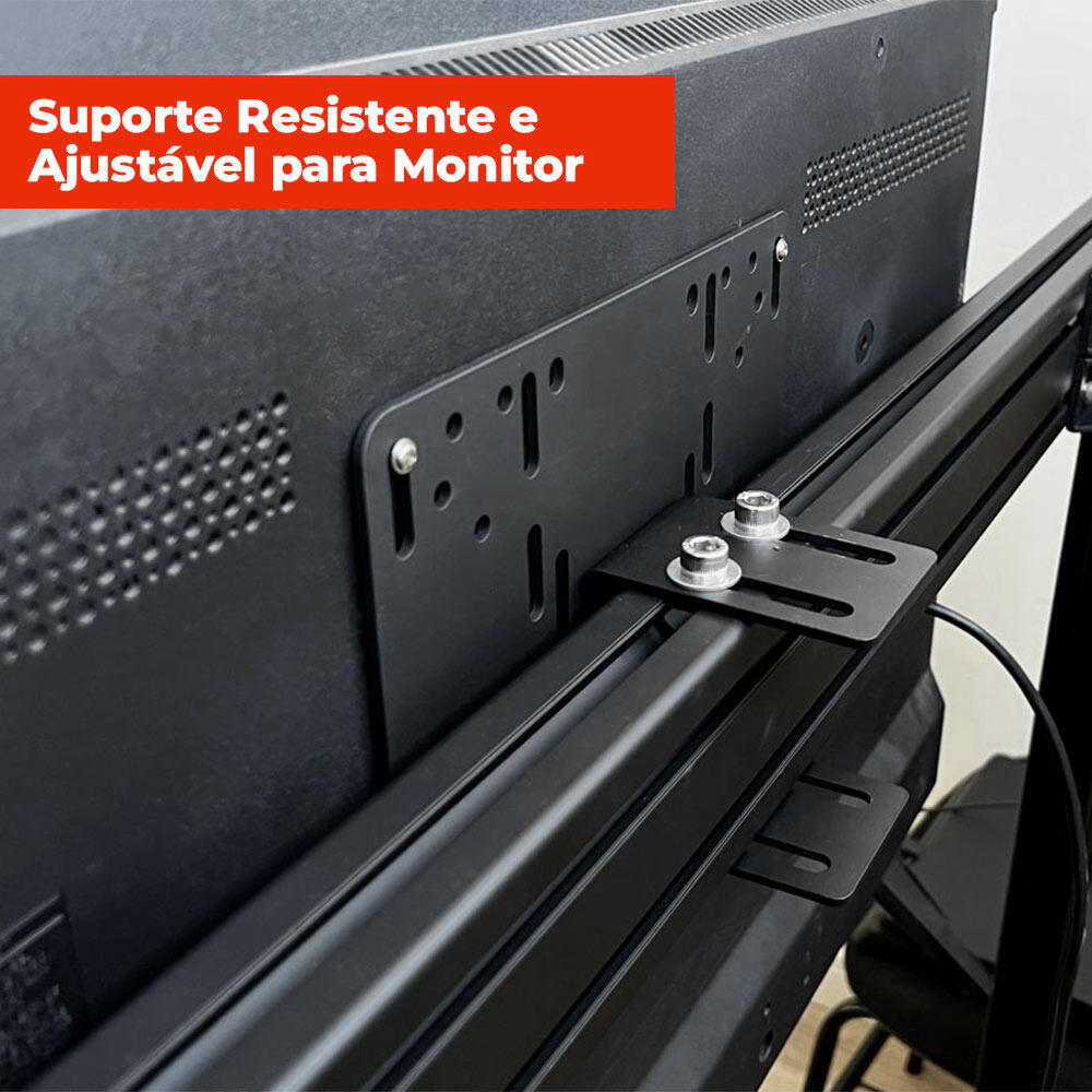 Suporte de Piso para 1 Monitor